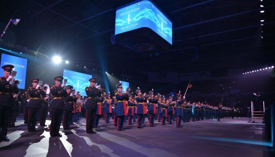 XIII Фестиваль «Амурские волны». Дефиле военных оркестров
