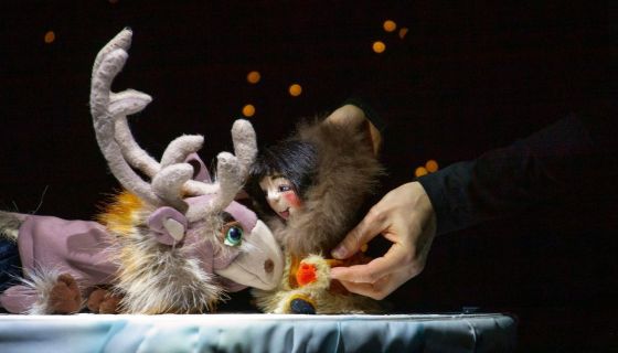 Спектакль «Сказка про то, как маленький Акле планету спасал»