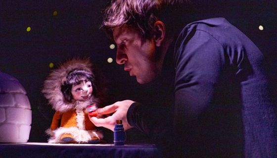 Спектакль «Сказка про то, как маленький Акле планету спасал»